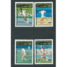 Comores - Aereo Yvert 255/8 ** Mnh  Deportes tenis