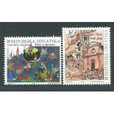 Tema Europa 1997 Croacia Yvert 387/8 ** Mnh