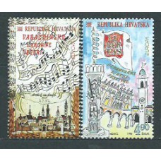 Tema Europa 1998 Croacia Yvert 423/4 ** Mnh