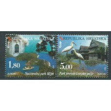 Tema Europa 1999 Croacia Yvert 468/9 ** Mnh