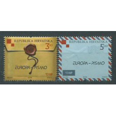 Tema Europa 2008 Croacia Yvert 808/9 ** Mnh