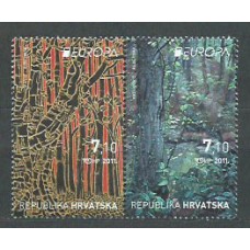 Tema Europa 2011 Croacia Yvert 927/8 ** Mnh