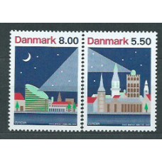 Tema Europa 2009 Dinamarca Yvert 1531/2 ** Mnh