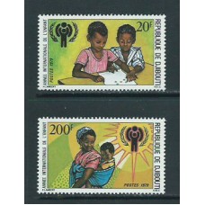 Djibouti - Correo Yvert 495/6 ** Mnh