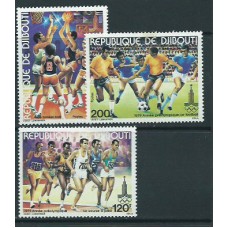 Djibouti - Correo Yvert 509/11 ** Mnh  Deportes