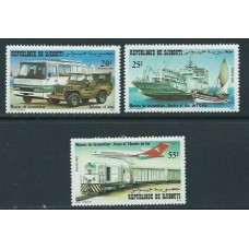 Djibouti - Correo Yvert 554/6 ** Mnh  Transportes