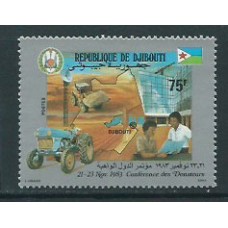 Djibouti - Correo Yvert 568 ** Mnh