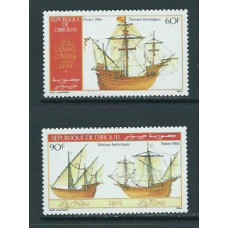 Djibouti - Correo Yvert 620/1 ** Mnh  Barcos