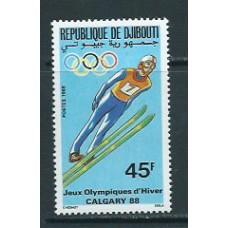 Djibouti - Correo Yvert 643 ** Mnh  Olimpiadas de Calgary