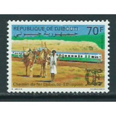 Djibouti - Correo Yvert 688 ** Mnh  Tren