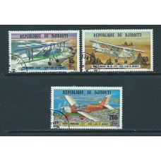 Djibouti - Aereo Yvert 116/8 usado  Aviones