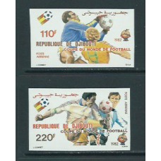 Djibouti - Aereo Yvert 174/5 Sin dentar ** Mnh