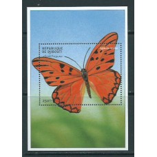 Djibouti - Hojas Yvert 11A ** Mnh  Fauna mariposas