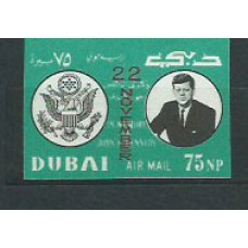 Arabia Sud Este (Dubai) - Yvert Aereo 62 s/d ** Mnh Kennedy
