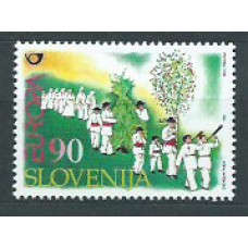 Tema Europa 1998 Eslovenia Yvert 204 ** Mnh