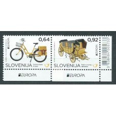 Tema Europa 2013 Eslovenia Yvert 828/9 ** Mnh