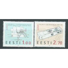 Tema Europa 1994 Estonia Yvert 245/6 ** Mnh