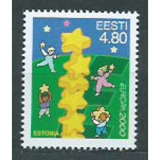 Tema Europa 2000 Estonia Yvert 358 ** Mnh
