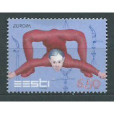 Tema Europa 2002 Estonia Yvert 422 ** Mnh