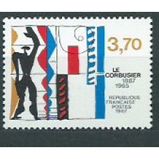 Francia - Correo 1987 Yvert 2470 ** Mnh  Le Corbusieer