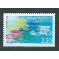 Francia - Correo 1989 Yvert 2590 ** Mnh  Deportes ciclismo