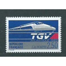 Francia - Correo 1989 Yvert 2607 ** Mnh  Tren