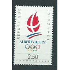 Francia - Correo 1990 Yvert 2632 ** Mnh  Olimpiadas de Albertville