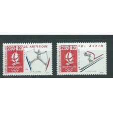 Francia - Correo 1991 Yvert 2709/10 ** Mnh  Olimpiadas de Albertville