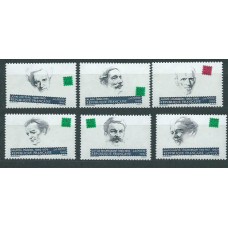 Francia - Correo 1993 Yvert 2799/804 ** Mnh  Escritores franceses