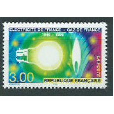 Francia - Correo 1996 Yvert 2996 ** Mnh  Elctricidad
