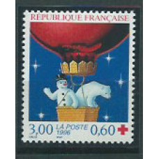 Francia - Correo 1996 Yvert 3039 ** Mnh  Cruz roja