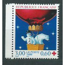 Francia - Correo 1996 Yvert 3039a ** Mnh  Cruz roja