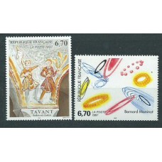 Francia - Correo 1997 Yvert 3049/50 ** Mnh  Pinturas