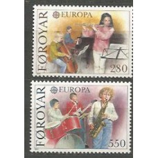 Tema Europa 1985 Feroe Yvert 110/1 ** Mnh