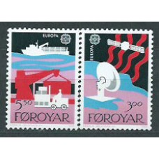 Tema Europa 1988 Feroe Yvert 160/1 ** Mnh