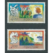 Tema Europa 1995 Feroe Yvert 272/3 ** Mnh