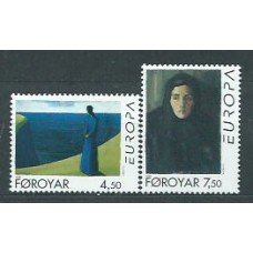 Tema Europa 1996 Feroe Yvert 294/5 ** Mnh