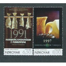 Tema Europa 2003 Feroe Yvert 444/5 ** Mnh