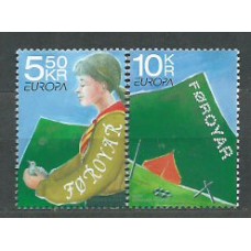 Tema Europa 2007 Feroe Yvert 595/6 ** Mnh