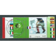 Francia - Correo 2002 Yvert 3483/4 ** Mnh  Deportes fútbol