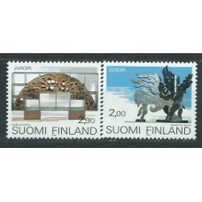 Tema Europa 1993 Finlandia Yvert 1172/3 ** Mnh