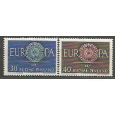 Tema Europa 1960 Finlandia Yvert 501/2 ** Mnh