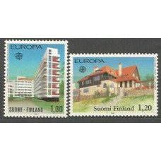 Tema Europa 1978 Finlandia Yvert 788/9 ** Mnh
