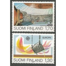 Tema Europa 1983 Finlandia Yvert 890/1 ** Mnh