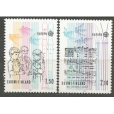 Tema Europa 1985 Finlandia Yvert 932/3 ** Mnh