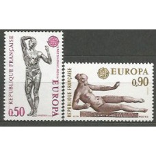 Tema Europa 1974 Francia Yvert 1789/90 ** Mnh