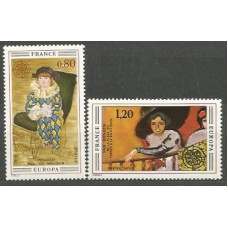 Tema Europa 1975 Francia Yvert 1840/1 ** Mnh