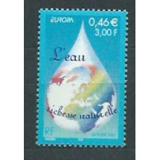 Tema Europa 2001 Francia Yvert 3388 ** Mnh