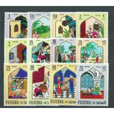 Arabia Sud Este (Fujeira) - Correo Yvert 72+A,13 ** Mnh  Cuentos árabes