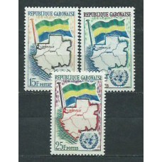 Gabon - Correo Yvert 150/2 ** Mnh  ONU